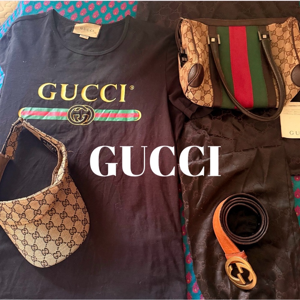 Gucci Logo Capsule – 4 Authentic Pieces w/ Dust Bags & Auth Card